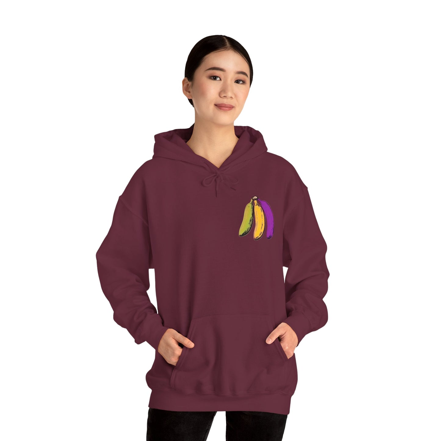 Tropical Bananas Hooded Sweatshirt