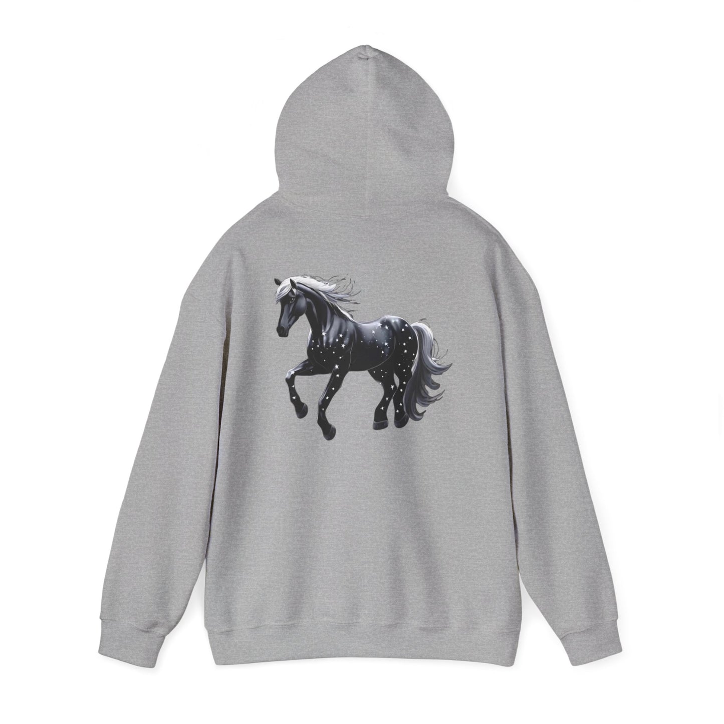 Stars Horse Hooded Sweatshirt