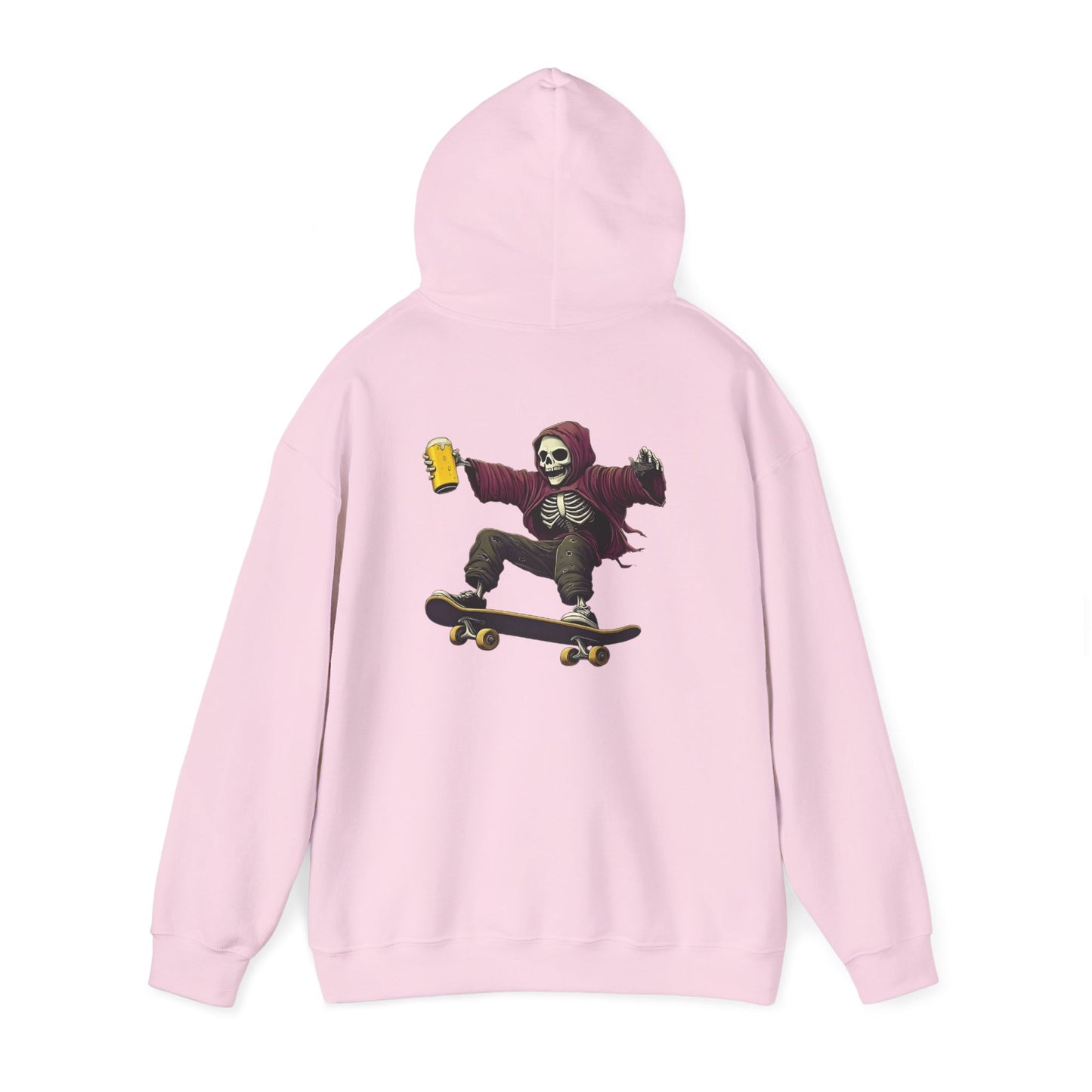 Skateboard Skeleton Hooded Sweatshirt