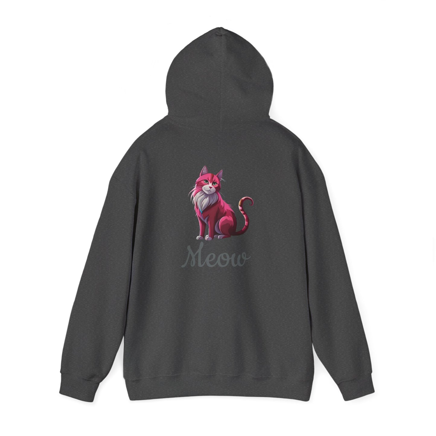 Pink Cat Hooded Sweatshirt