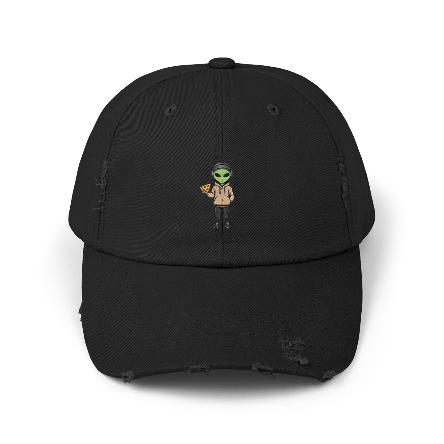Chill Alien Distressed Cap