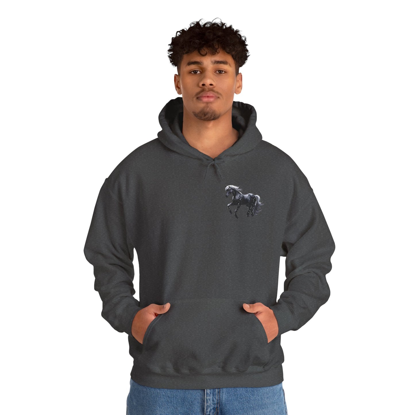 Stars Horse Hooded Sweatshirt