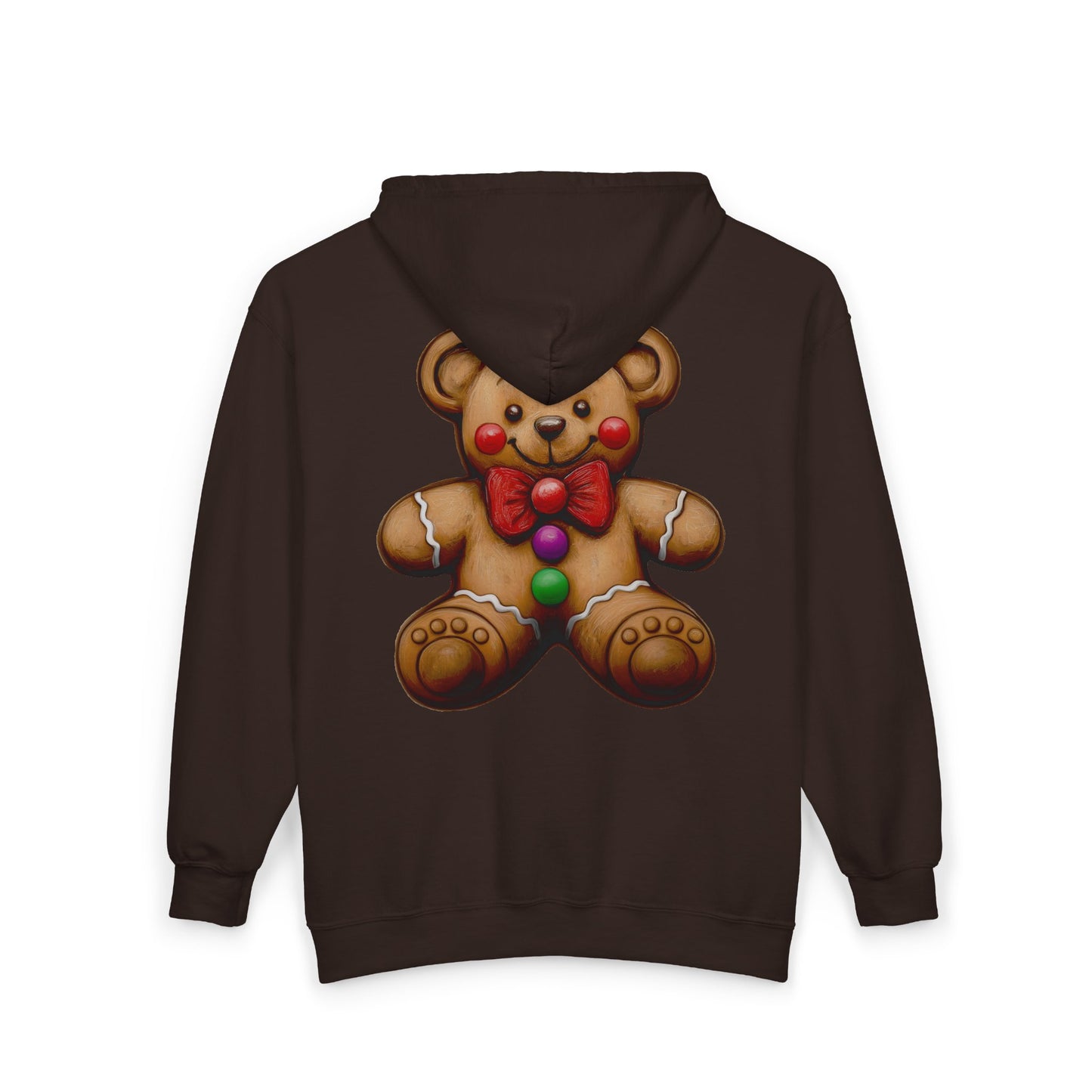 Cookie Bear Full Zipper Hoodie