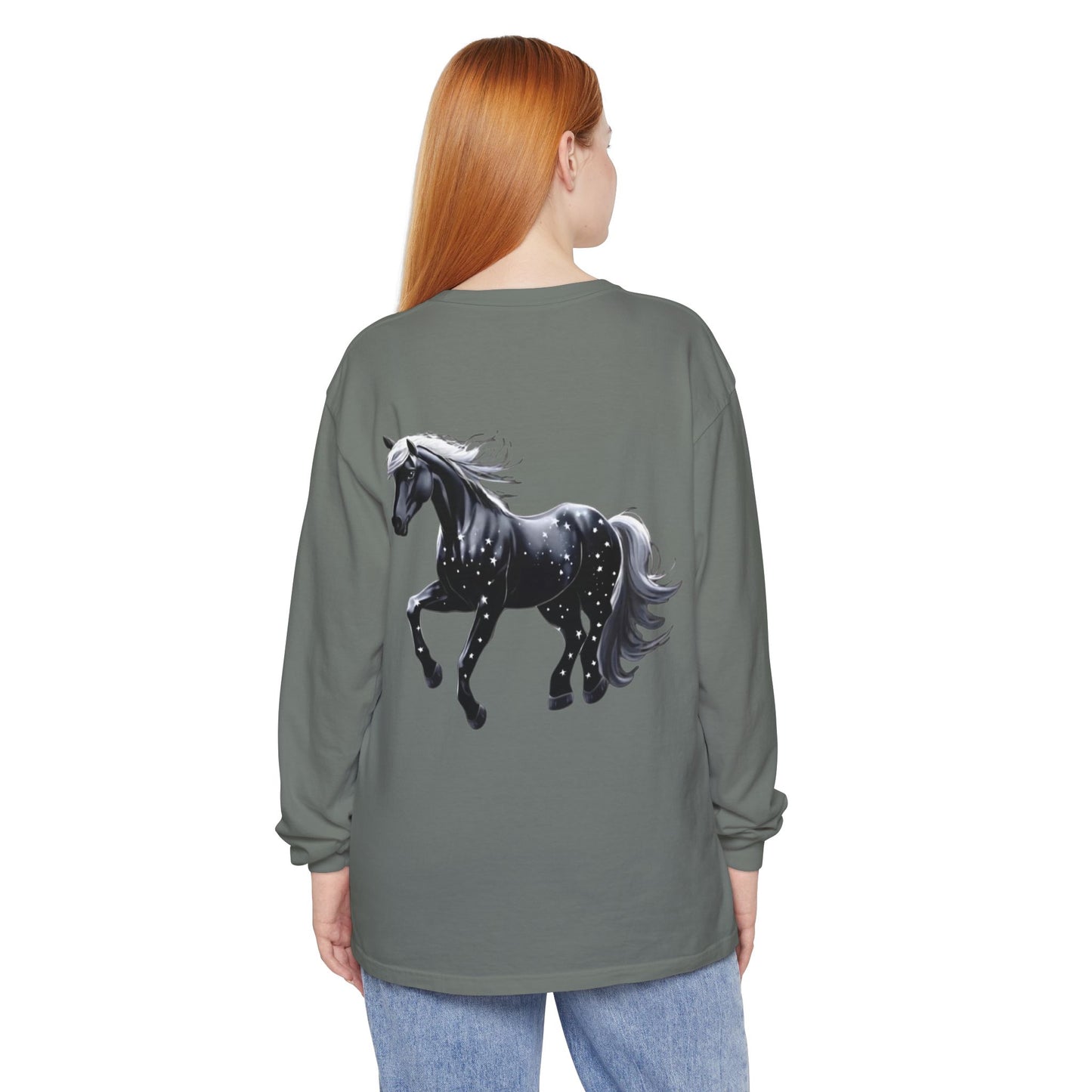 Stars Horse Long Sleeve T-Shirt