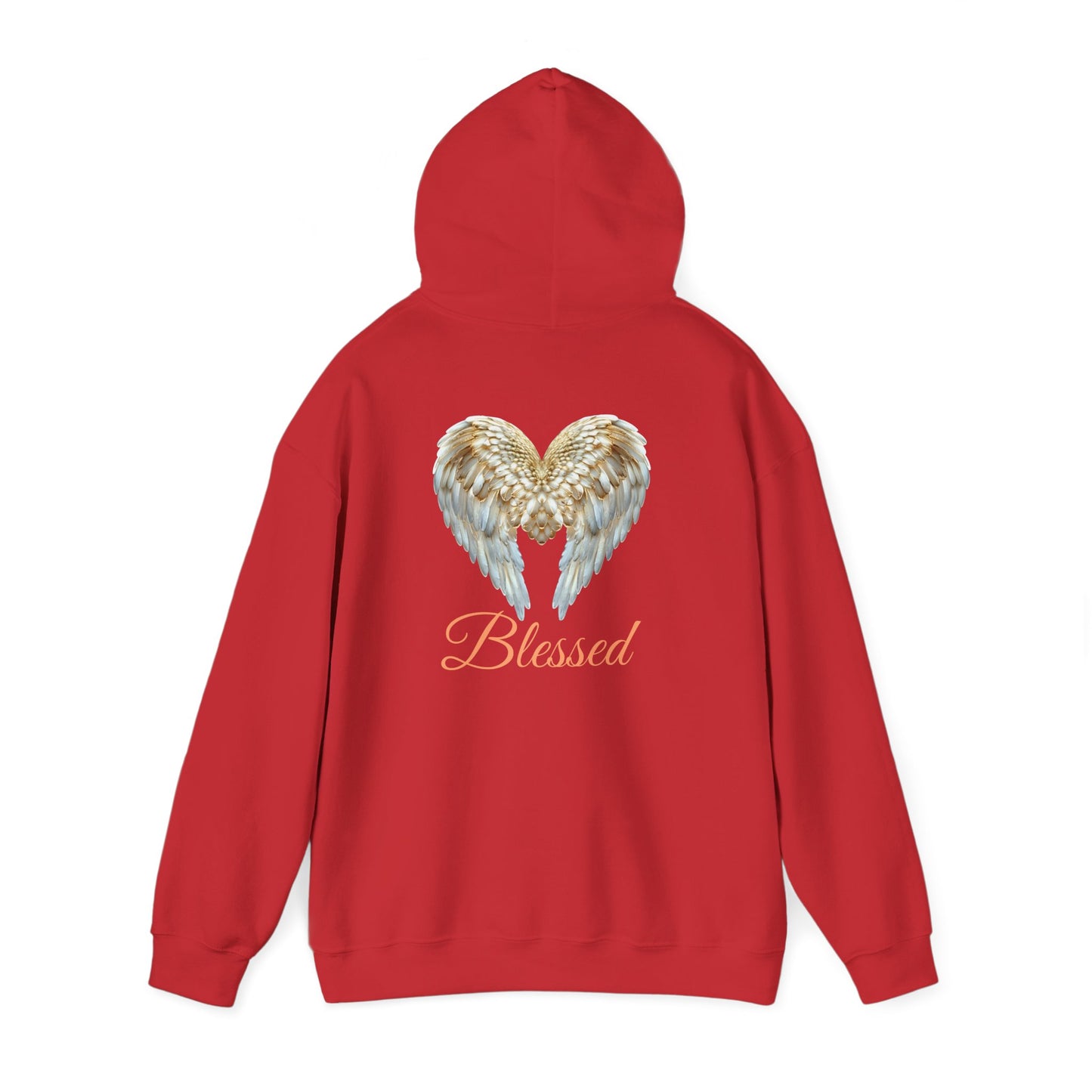 Blessed Angel Wing Hooded Sweatshirt