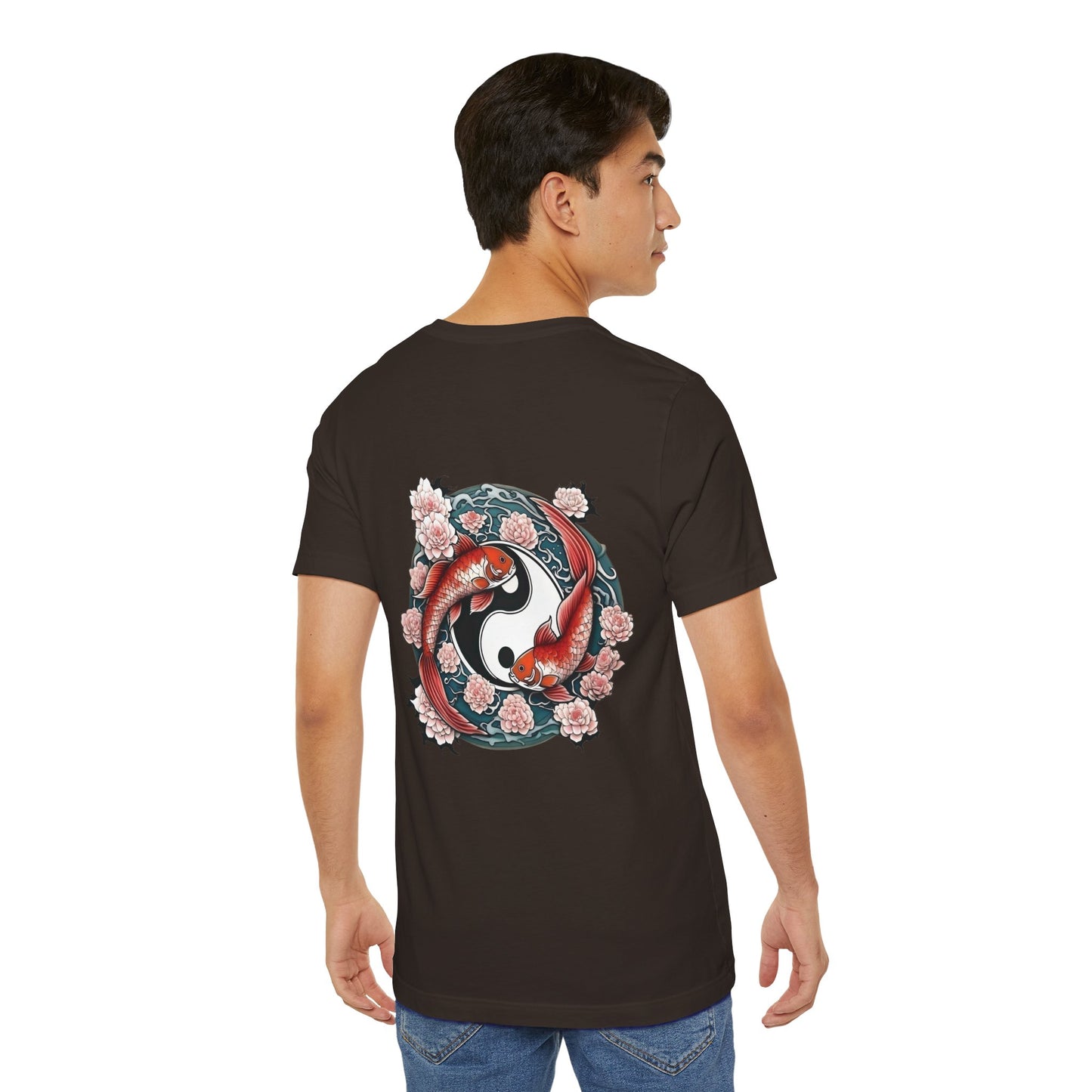 Koi Fish Yin Yang Tee