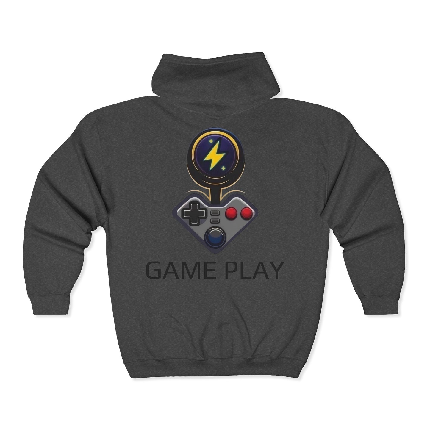 Game Play Full Zipper Hoodie