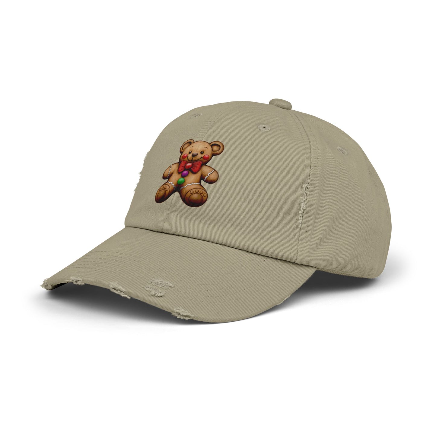 Cookie Bear Distressed Cap