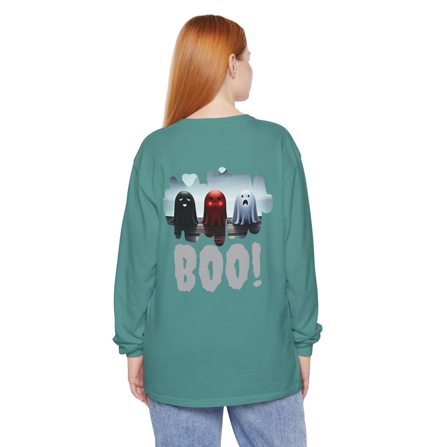 Ghost BOO! Long Sleeve T-Shirt