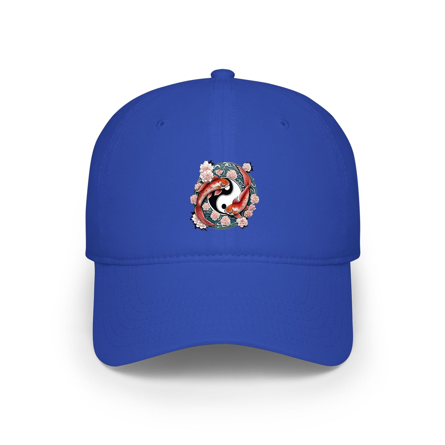 Koi Fish Yin Yang Baseball Cap