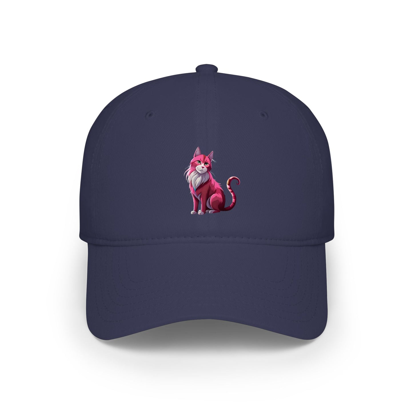 Pink Cat Baseball Cap