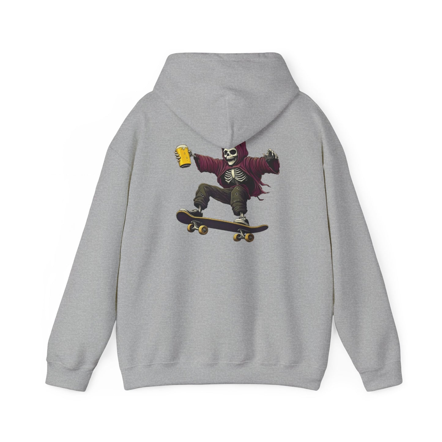 Skateboard Skeleton Hooded Sweatshirt