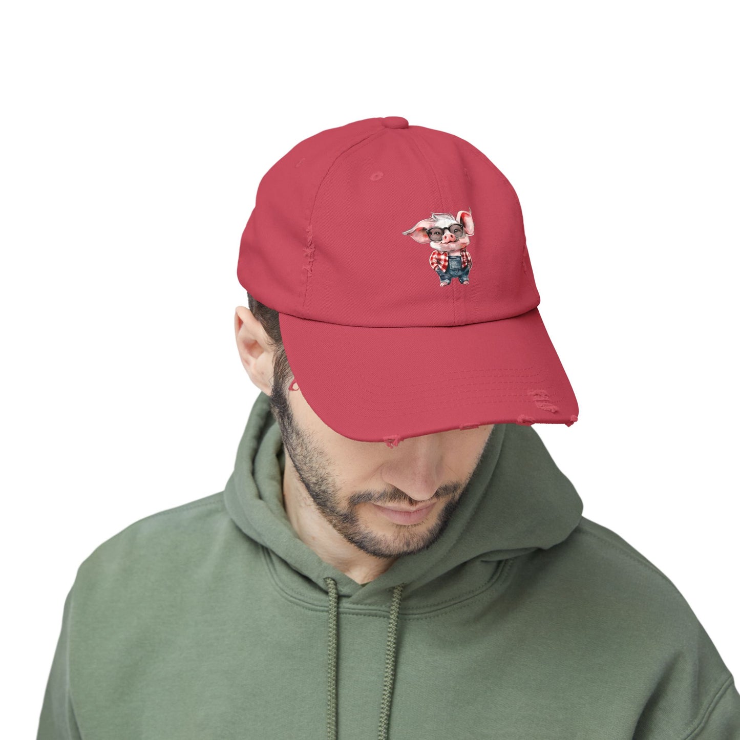 Pig Farmer Distressed Cap