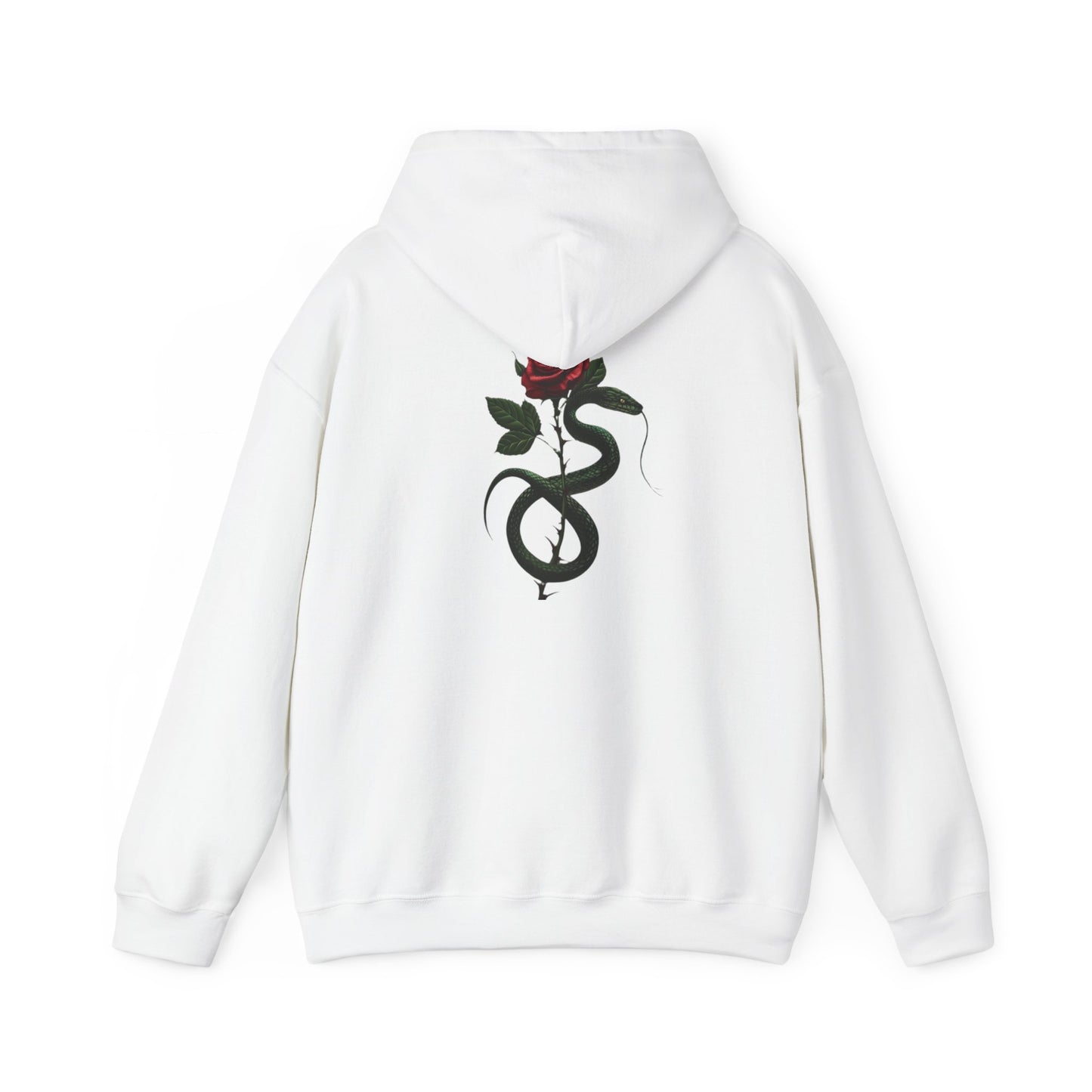 Snake Rose Hooded Sweatshirt
