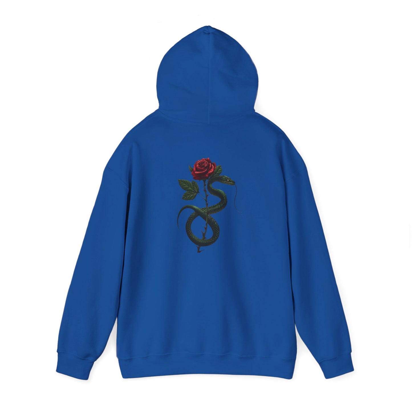 Snake Rose Hooded Sweatshirt
