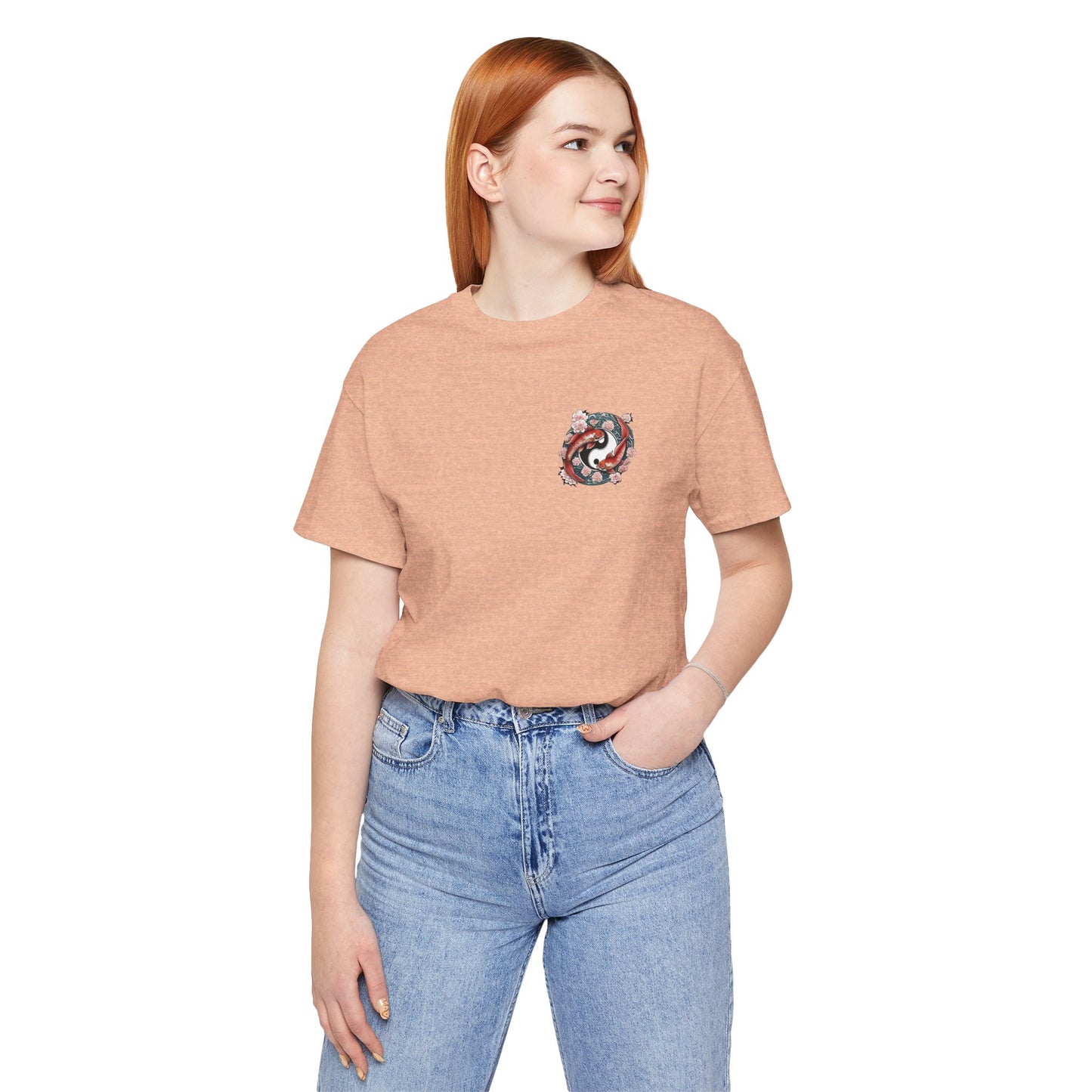 Koi Fish Yin Yang Tee