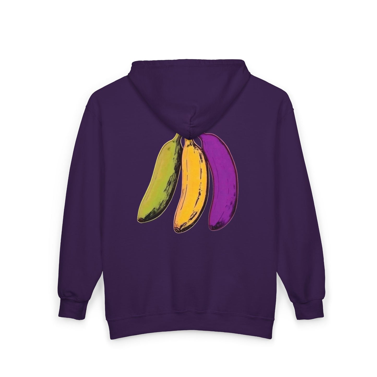 Tropical Bananas Full Zipper Hoodie