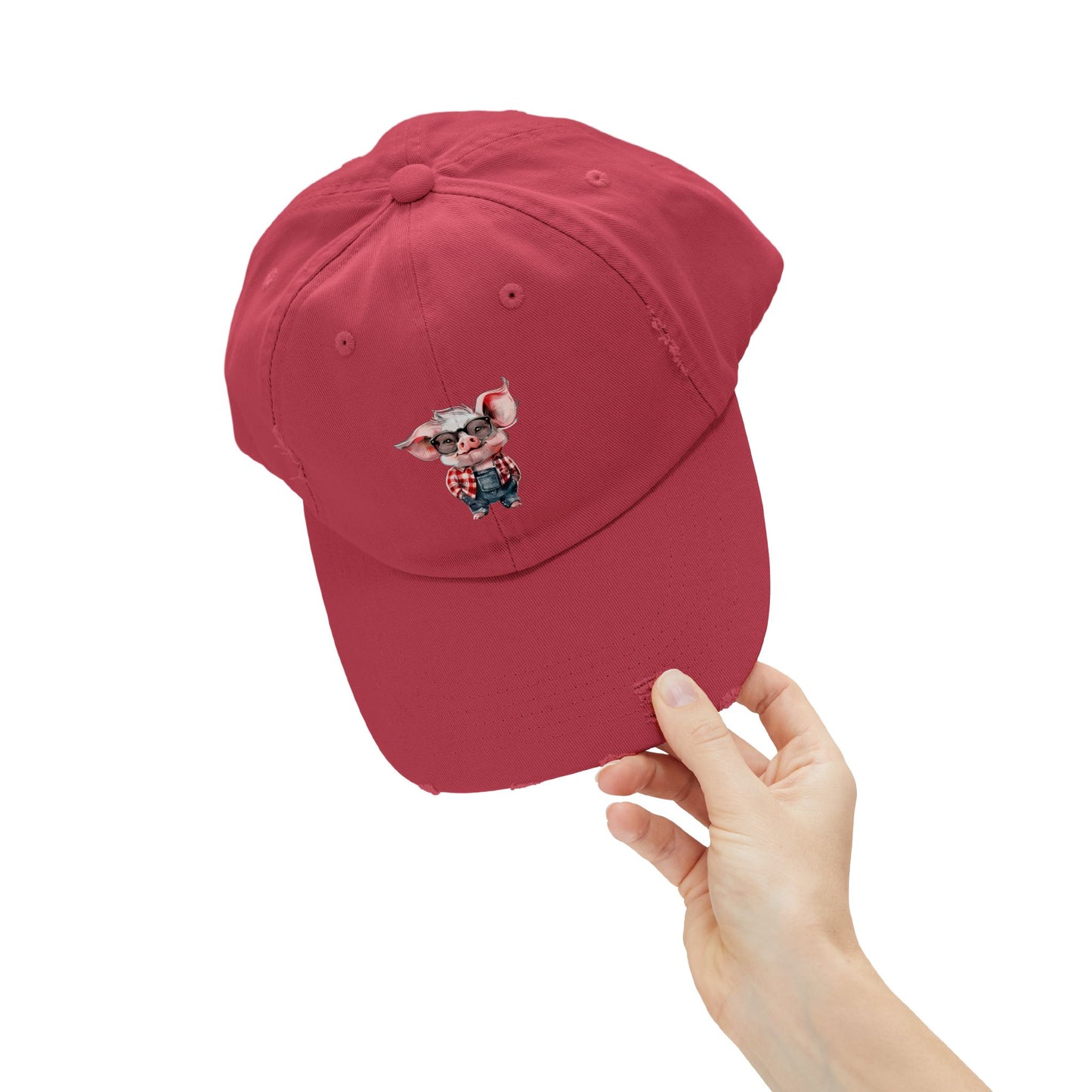 Pig Farmer Distressed Cap