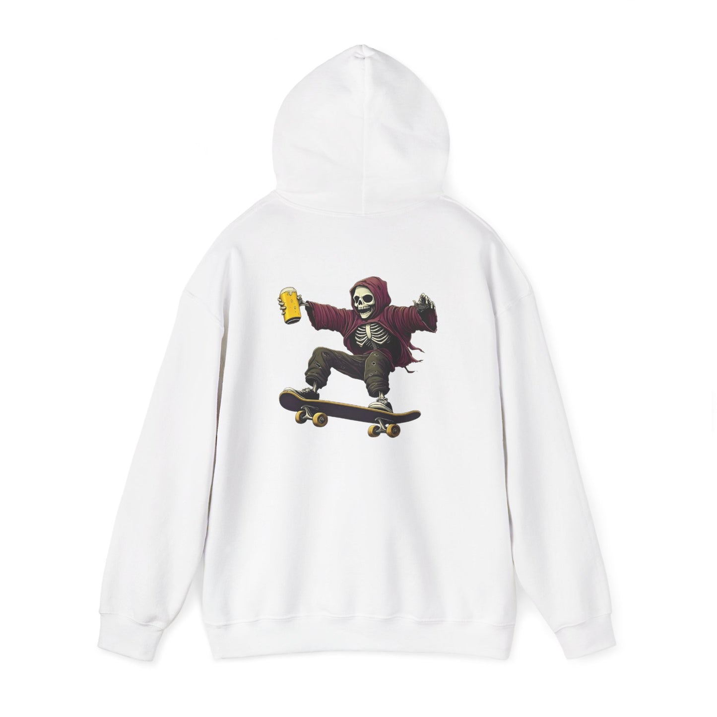 Skateboard Skeleton Hooded Sweatshirt