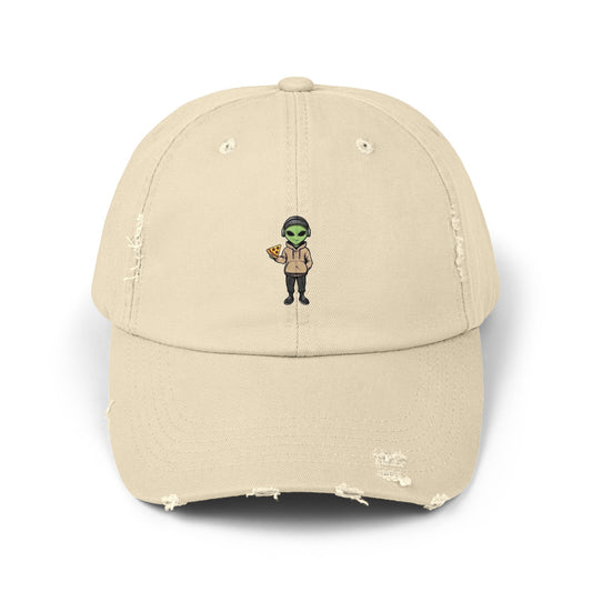 Chill Alien Distressed Cap
