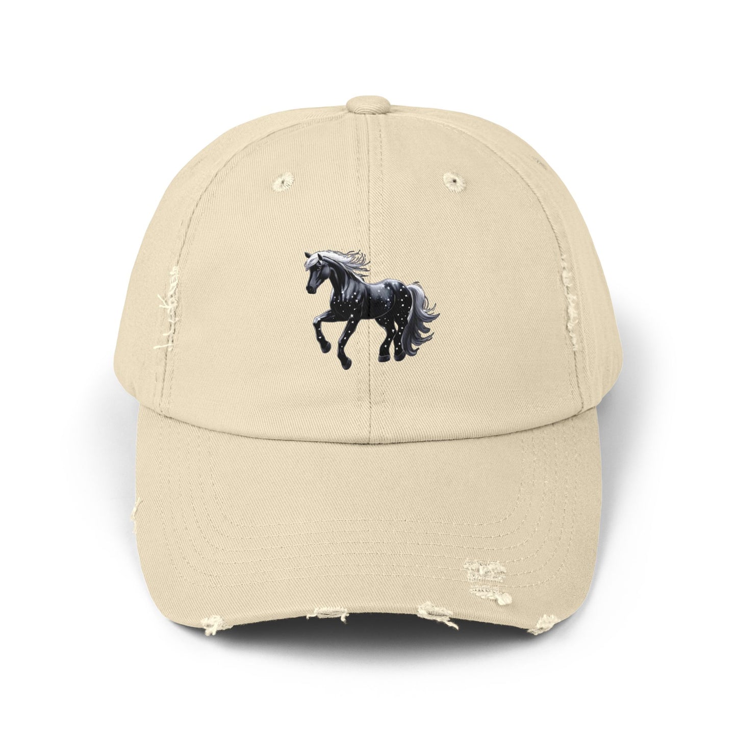 Stars Horse Distressed Cap
