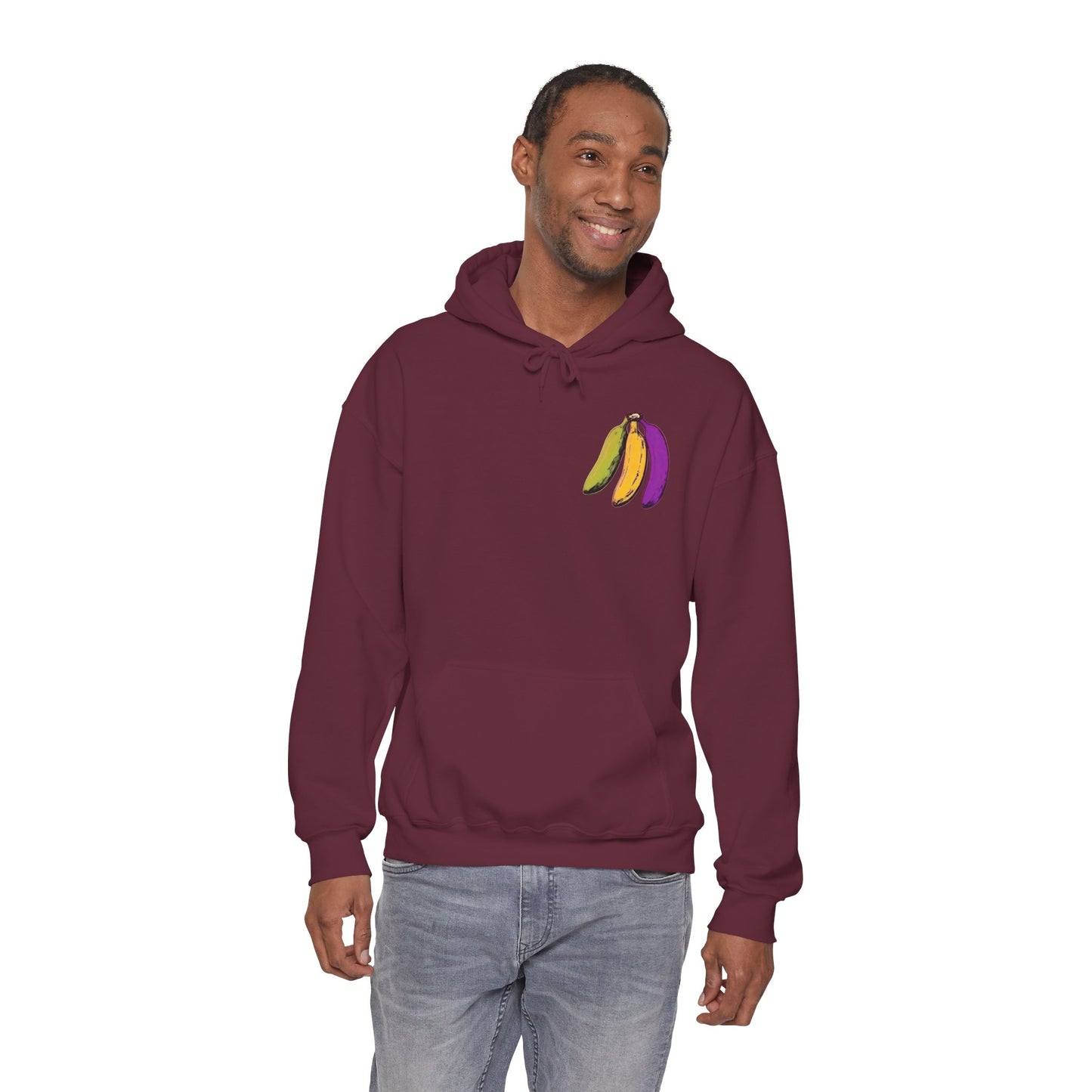 Tropical Bananas Hooded Sweatshirt