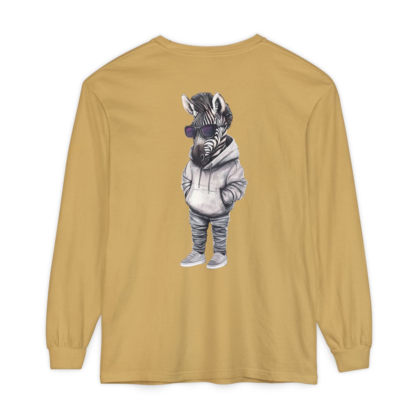 Chill Zebra Long Sleeve Tee