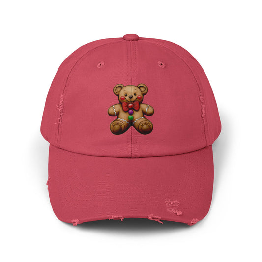 Cookie Bear Distressed Cap