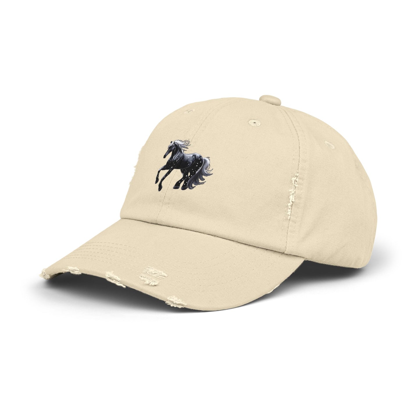 Stars Horse Distressed Cap