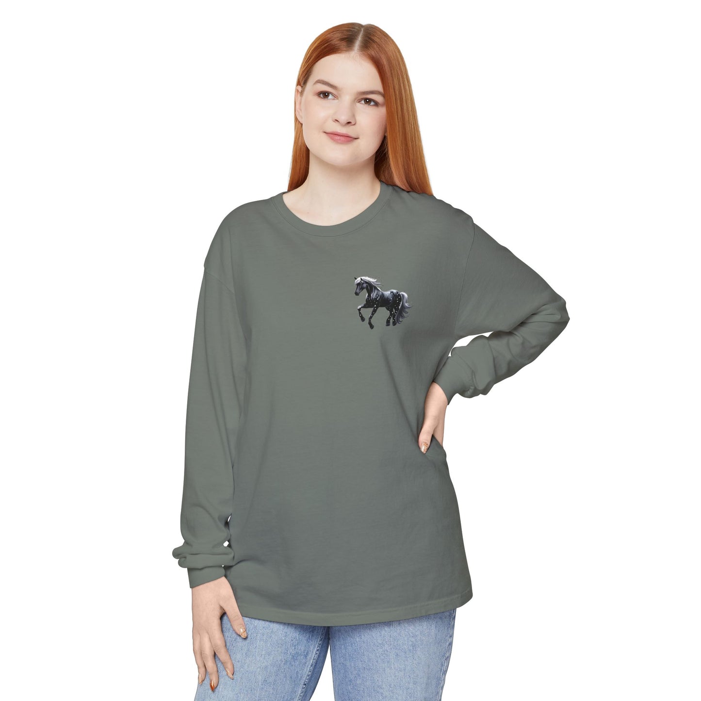 Stars Horse Long Sleeve T-Shirt