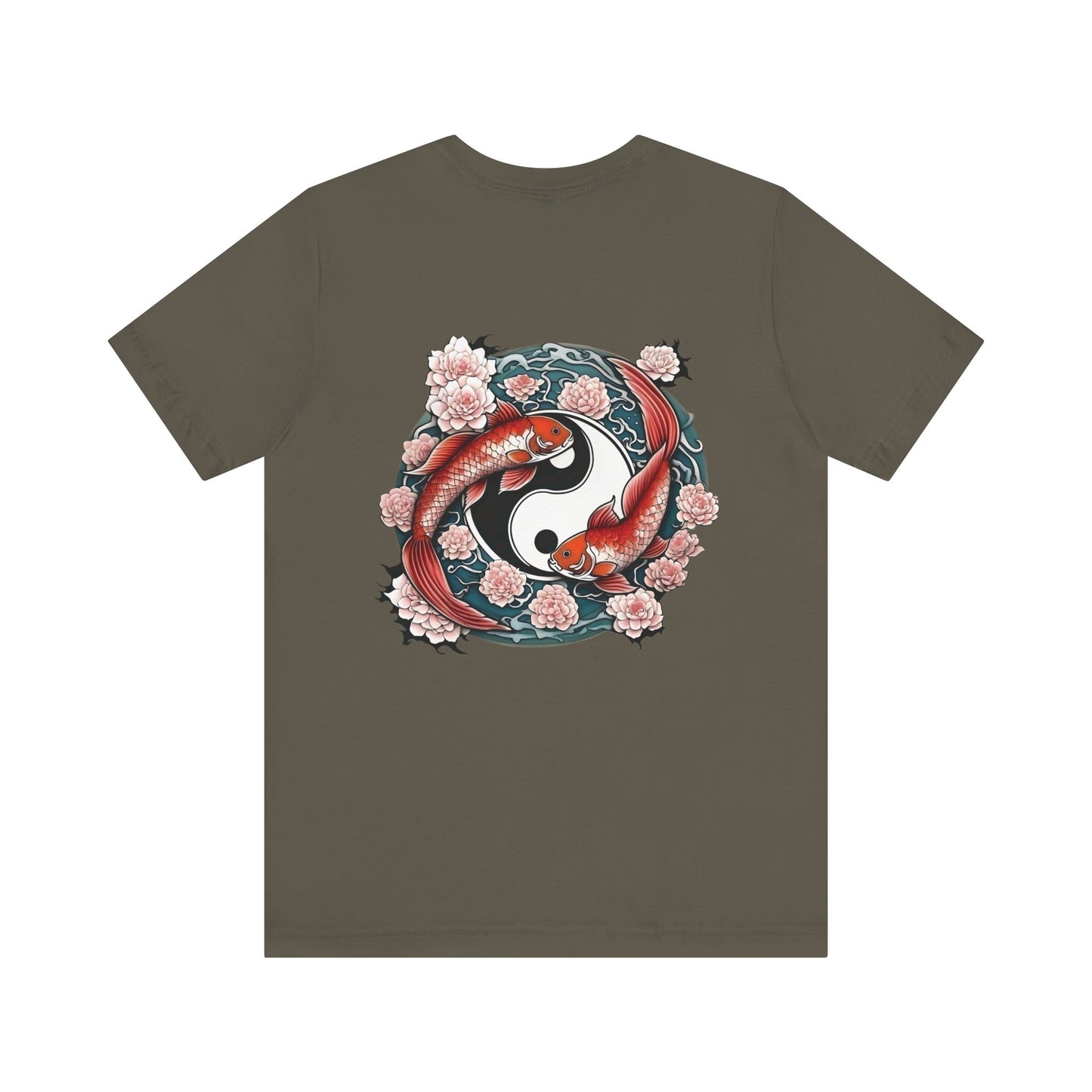 Koi Fish Yin Yang Tee