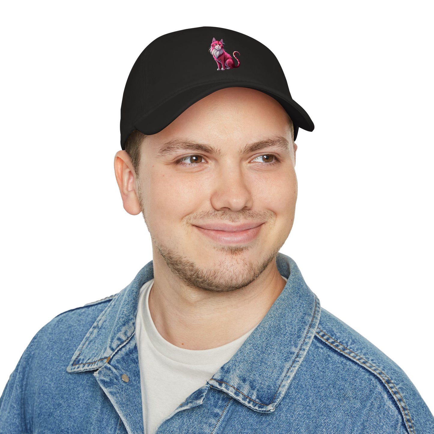 Pink Cat Baseball Cap