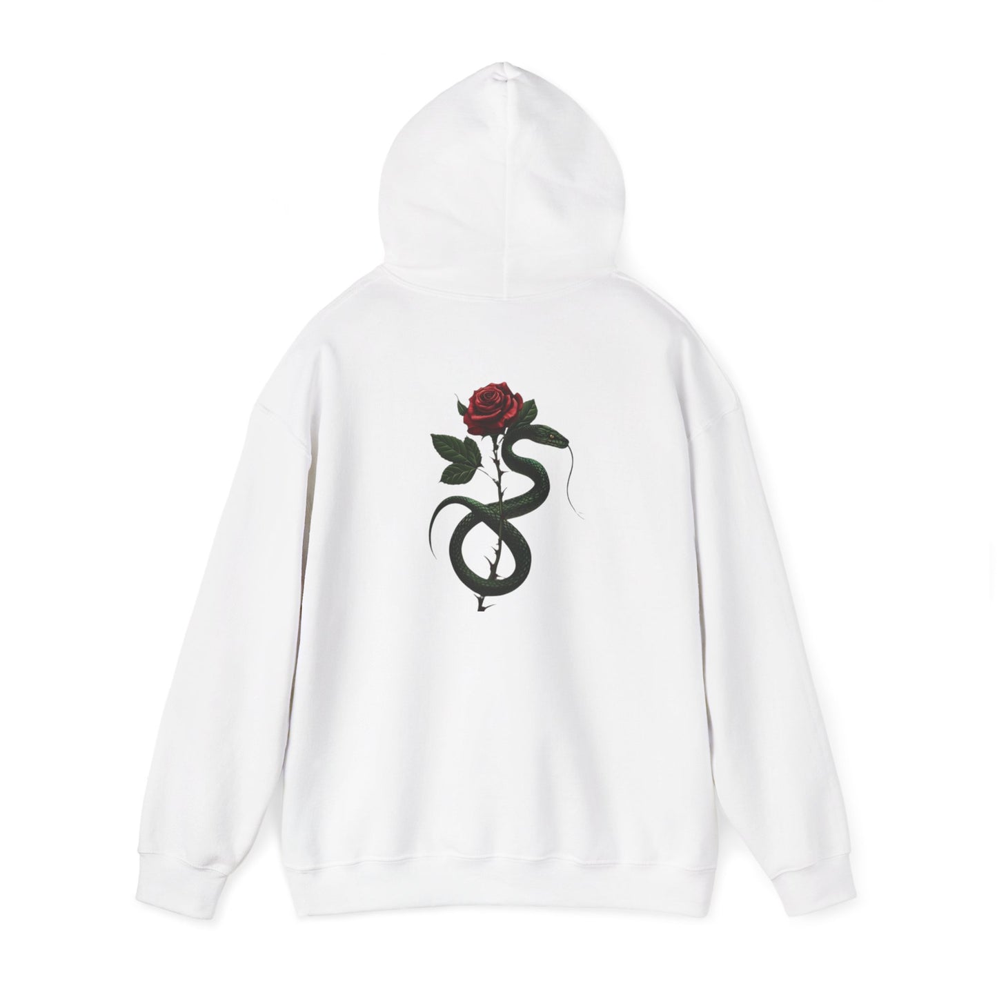 Snake Rose Hooded Sweatshirt