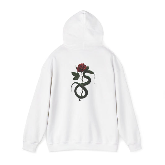 Snake Rose Hooded Sweatshirt