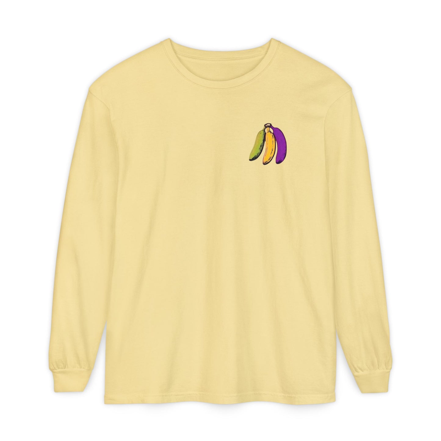 Tropical Bananas Long Sleeve T-Shirt