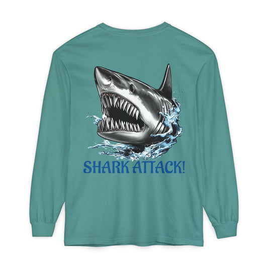Shark Attack Long Sleeve T-Shirt
