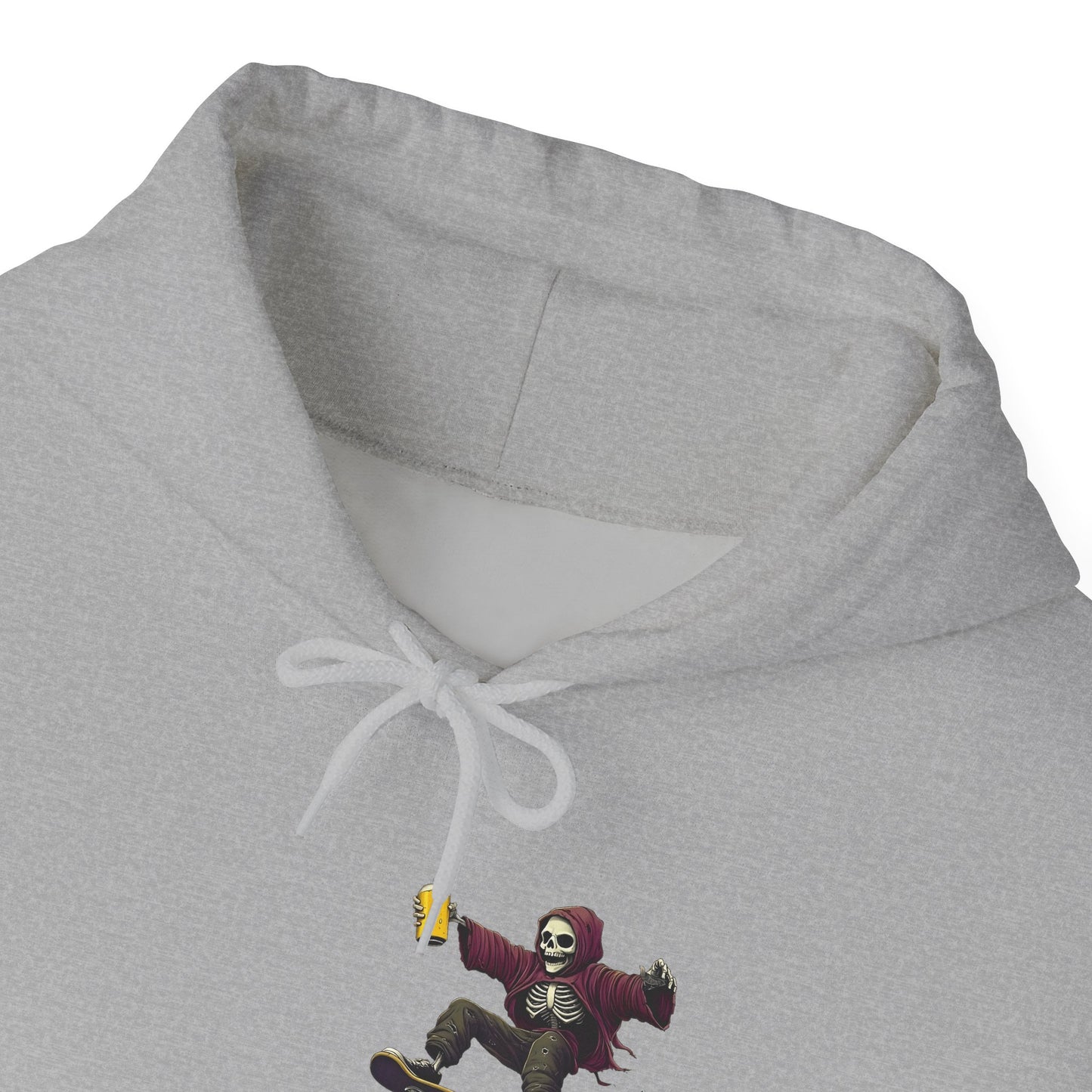 Skateboard Skeleton Hooded Sweatshirt