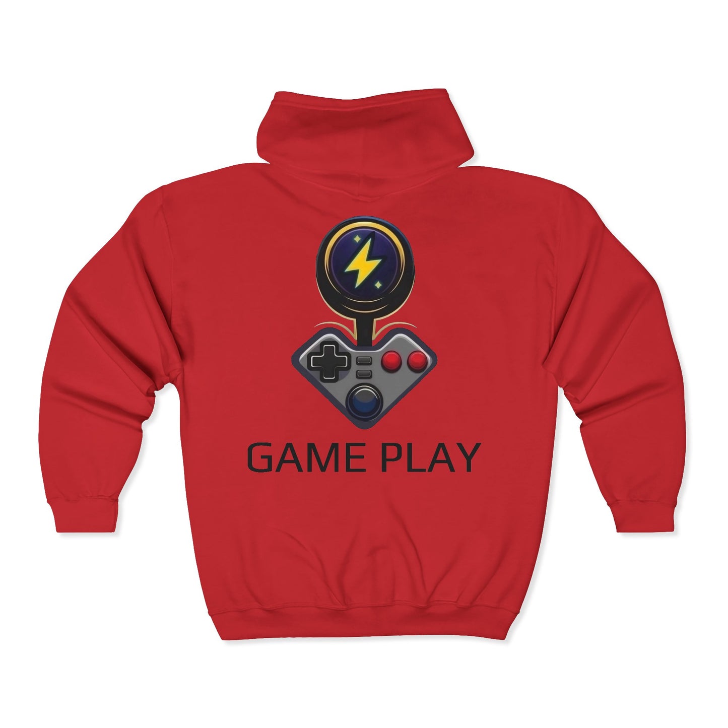 Game Play Full Zipper Hoodie