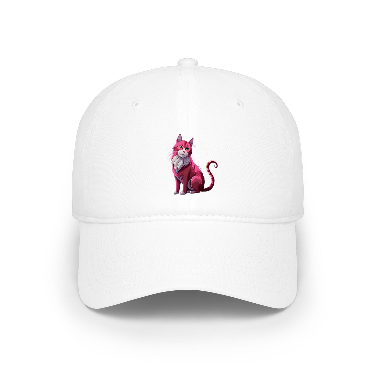 Pink Cat Baseball Cap