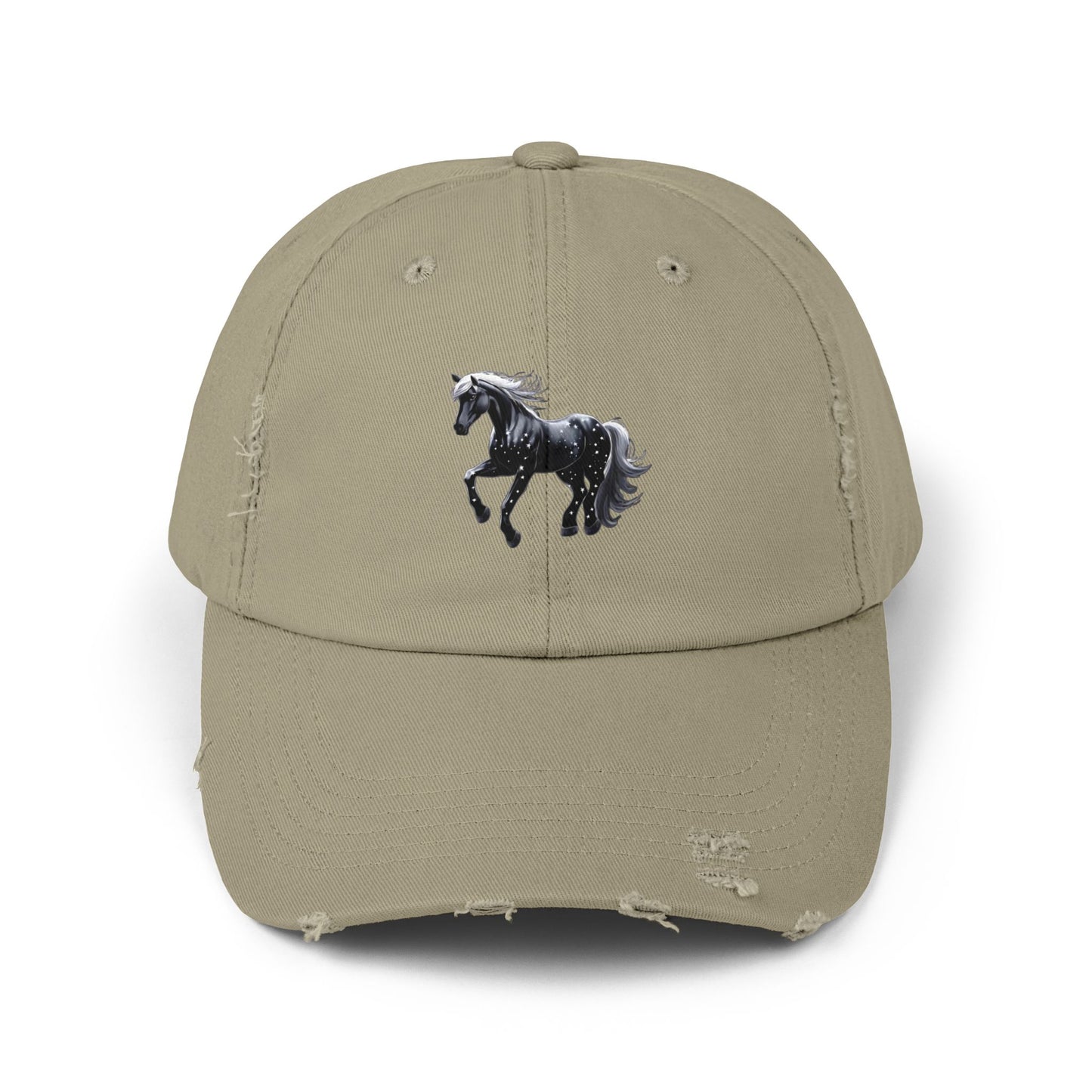 Stars Horse Distressed Cap
