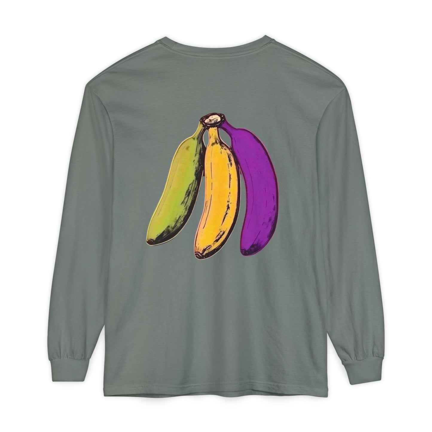 Tropical Bananas Long Sleeve T-Shirt