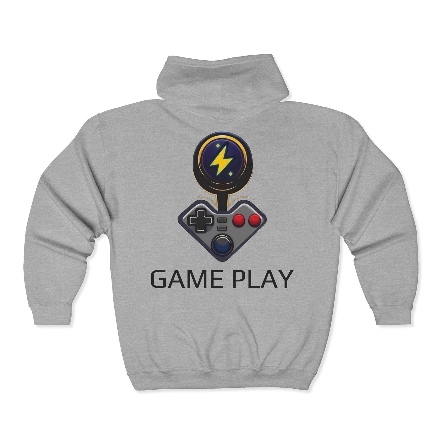 Game Play Full Zipper Hoodie