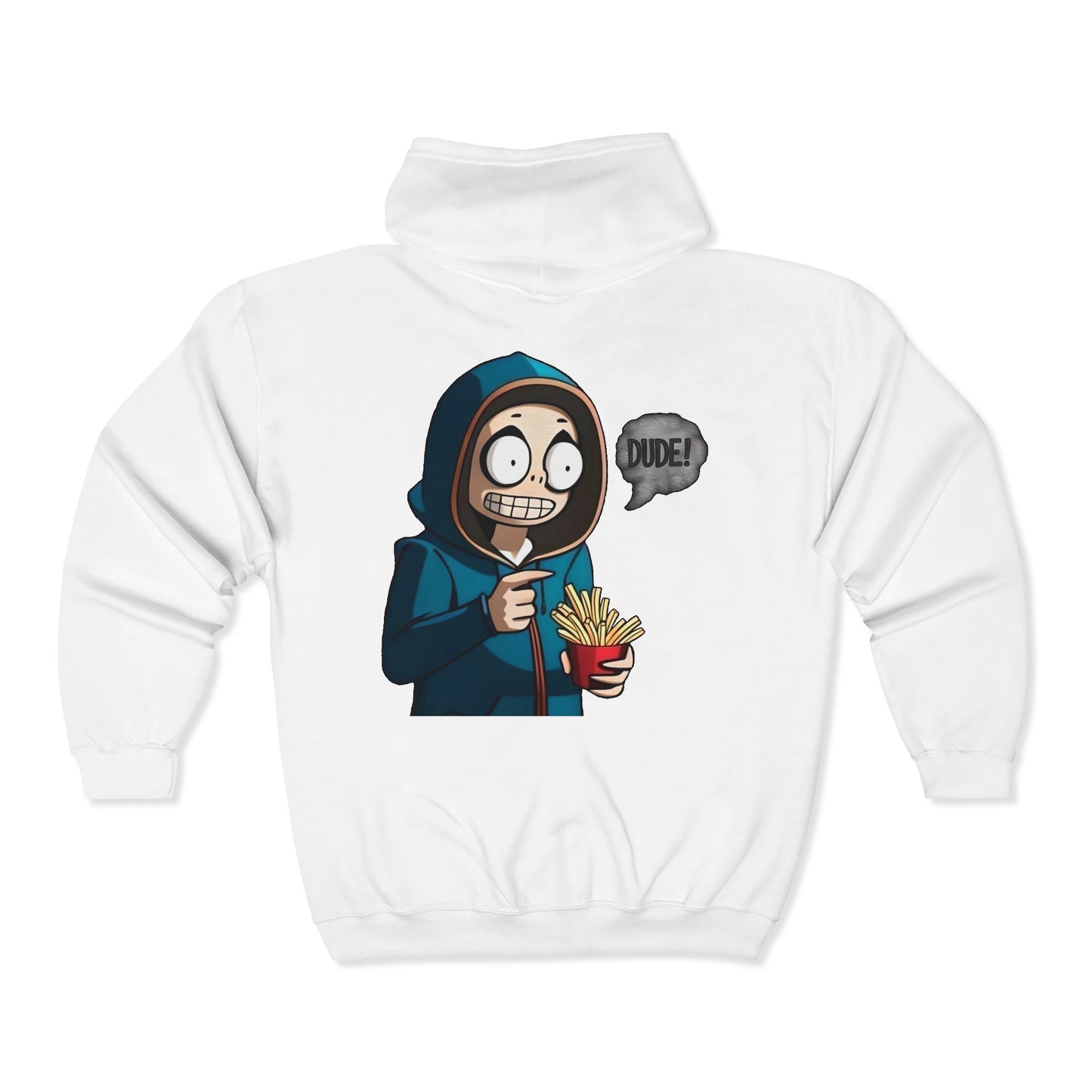 DUDE! Full Zipper Hoodie