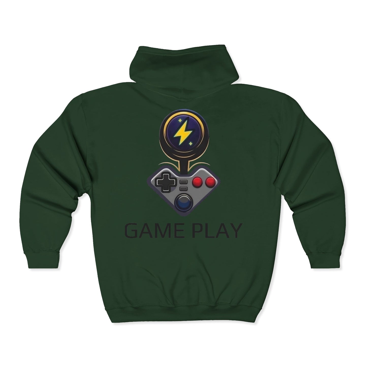 Game Play Full Zipper Hoodie