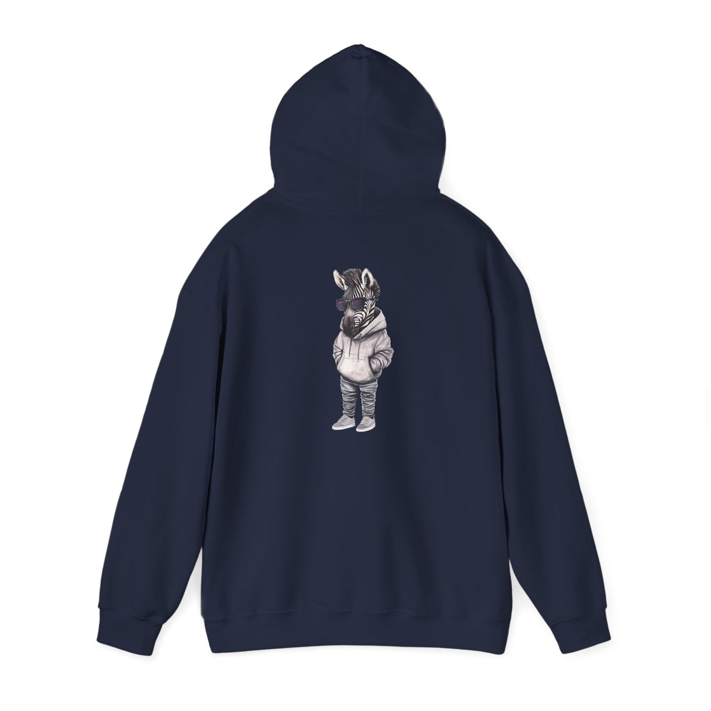 Chill Zebra Hooded Sweatshirt