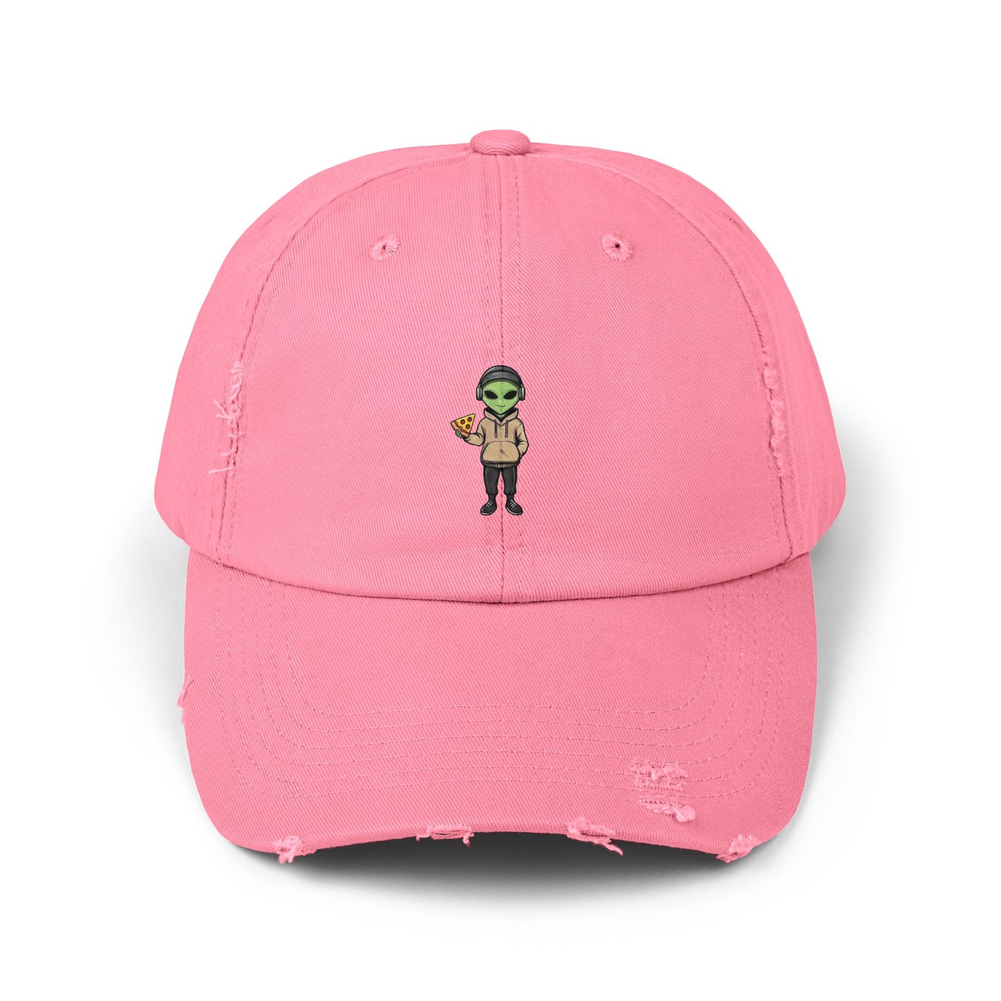 Chill Alien Distressed Cap